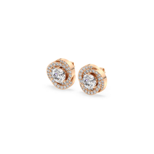 Melora - Roségold | Natürlicher Diamant