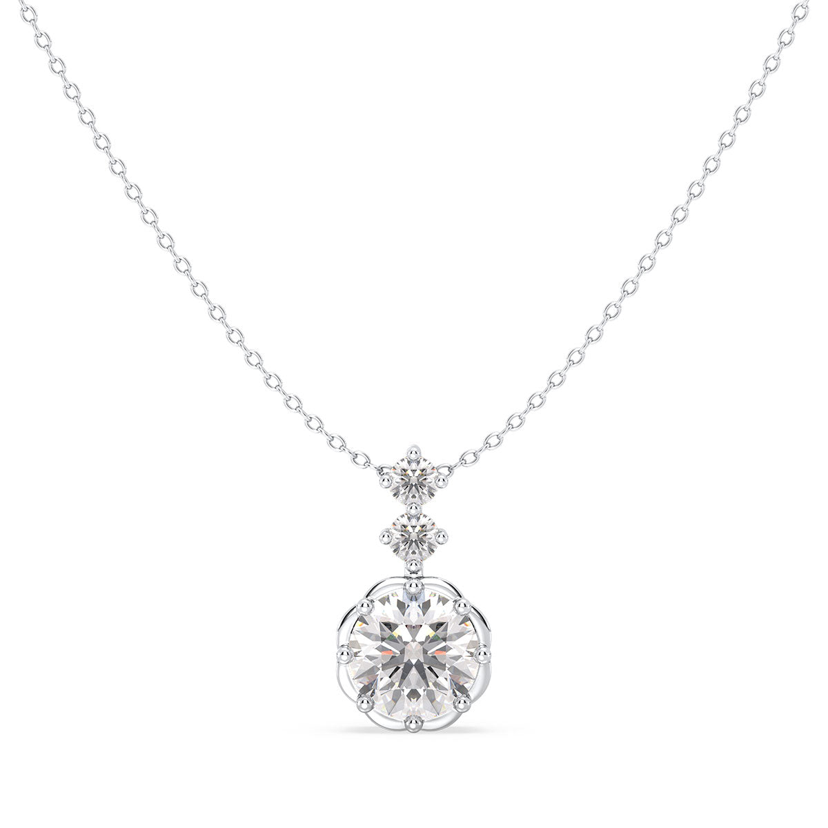 Mila - Platin | Natürlicher Diamant