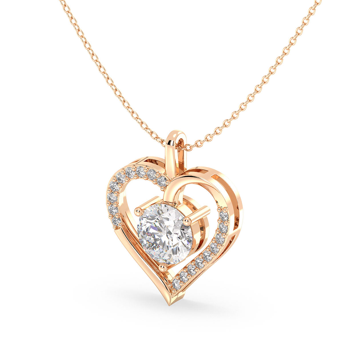 Mira - Roségold | Natürlicher Diamant