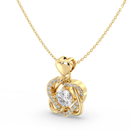 Nola - Gelbgold | Natürlicher Diamant