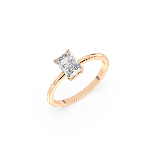 Noren - Roségold | Natürlicher Diamant