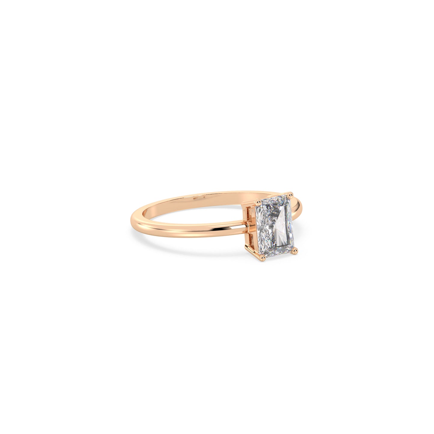 Noren - Roségold | Natürlicher Diamant