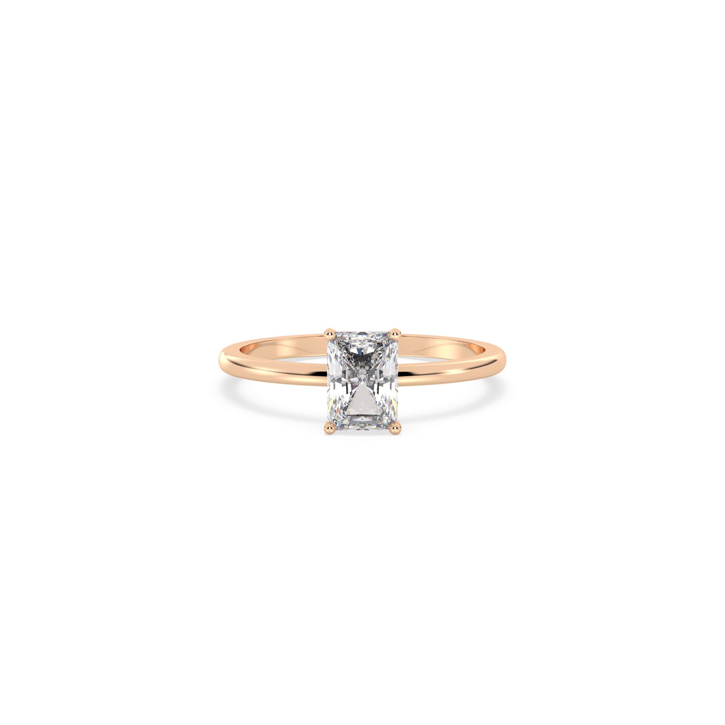 Noren - Roségold | Natürlicher Diamant