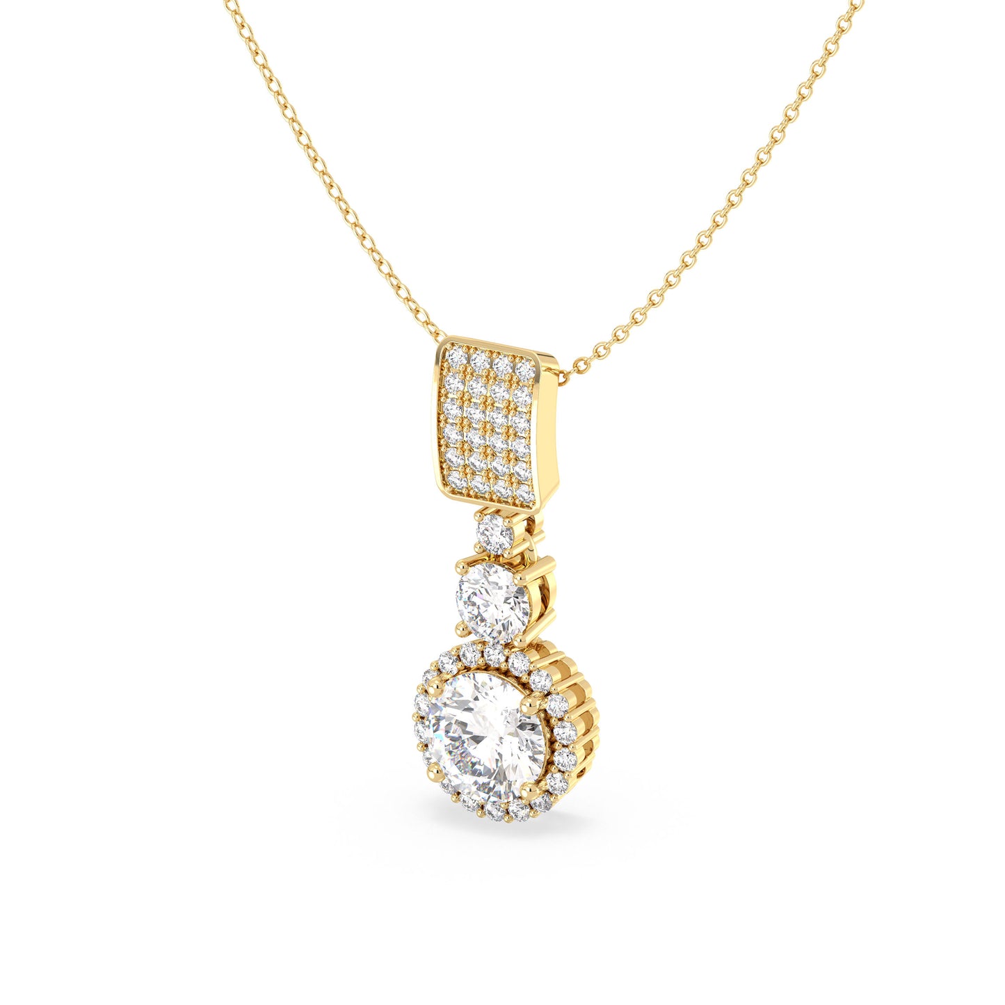 Selene - Gelbgold | Natürlicher Diamant