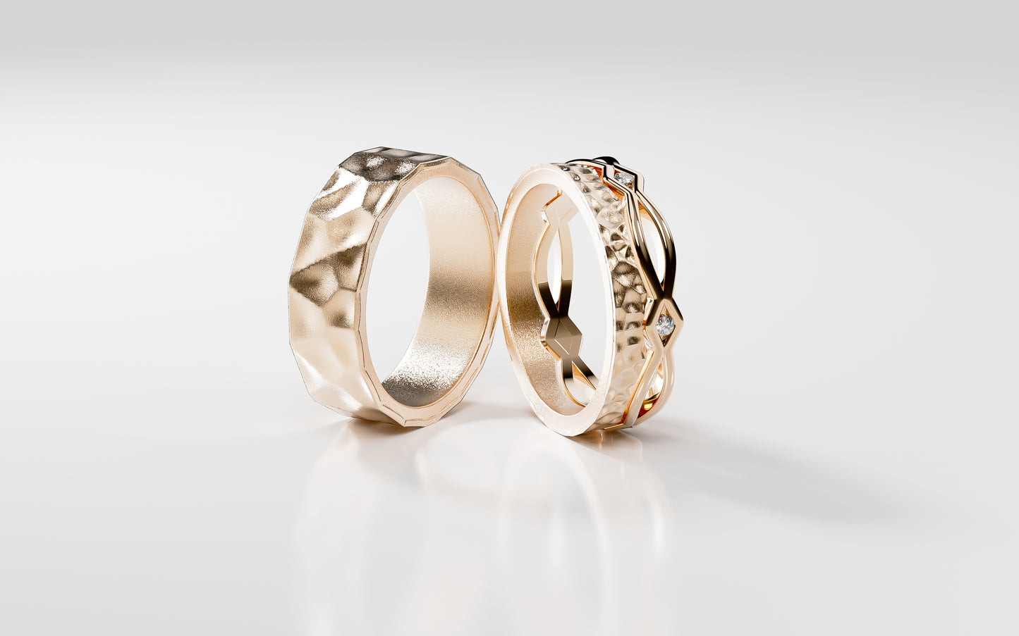 Sempre - Roségold | Natürlicher Diamant