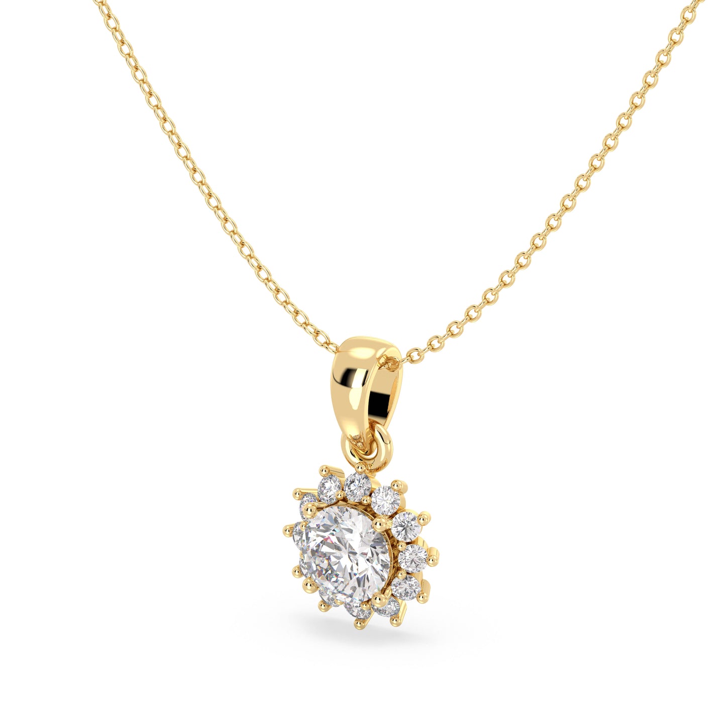 Solena - Gelbgold | Natürlicher Diamant