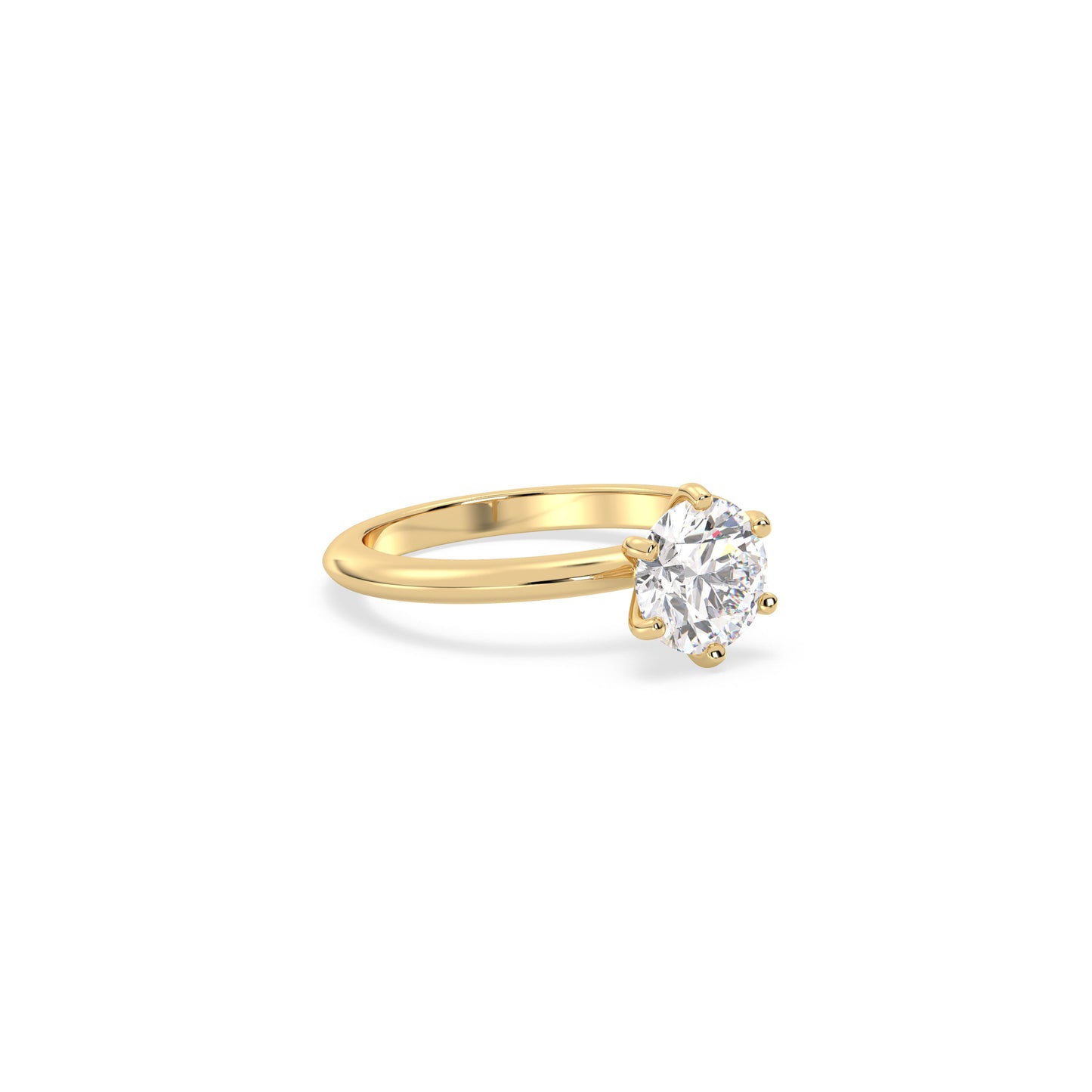 Solitaire Aurelia - Gelbgold | Lab Grown
