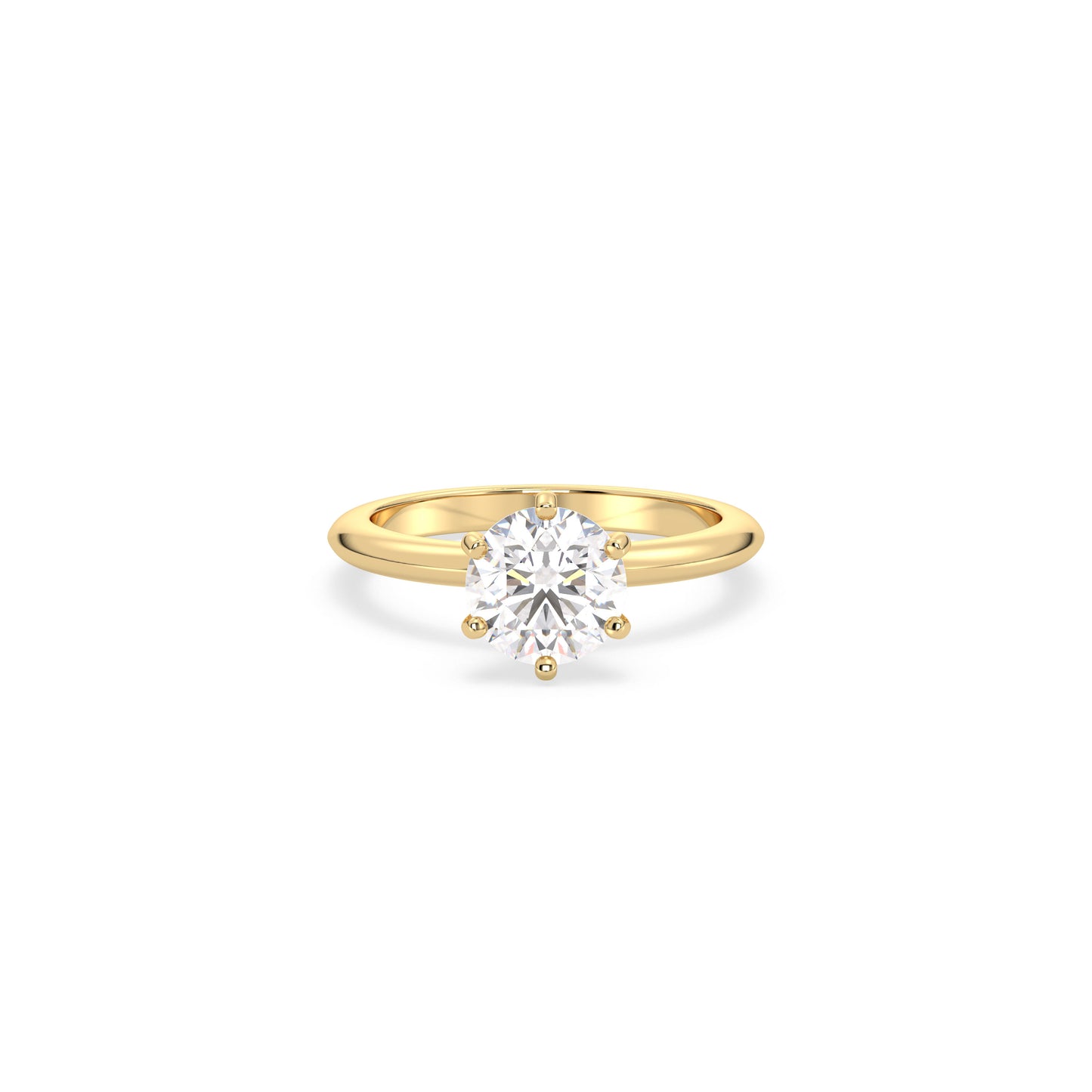 Solitaire Aurelia - Gelbgold | Lab Grown