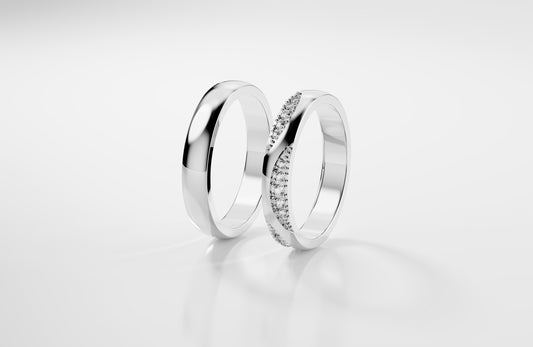 Two Hearts - Silber