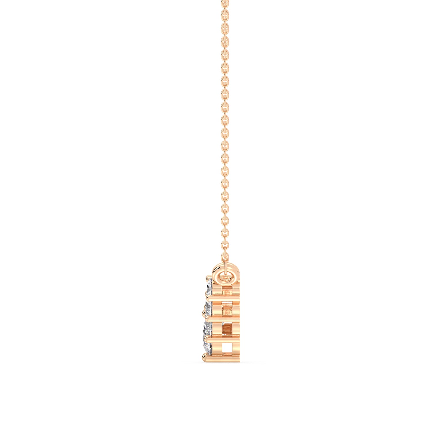 Valena - Roségold | Natürlicher Diamant