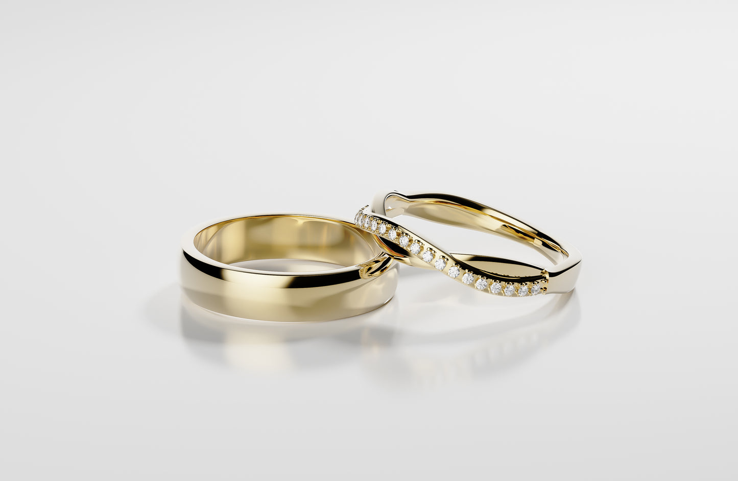 Vita Duo - Gelbgold | Lab Grown